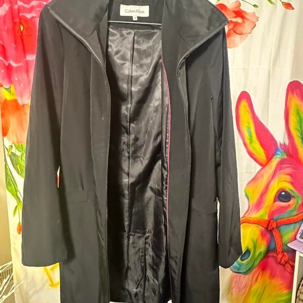 W11. Calvin Klein winter coat.
